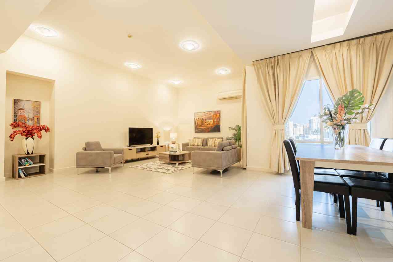 شقة غرفتين نوم